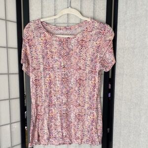 Multicolor Snake Patterned Apt. 9Women's Top Size Small